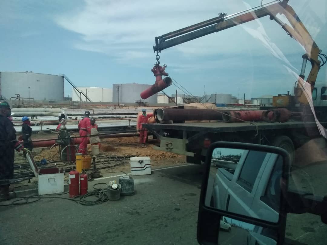 Construcción de tubería industrial